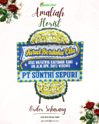 Papan Bunga Duka di Cilandak Barat