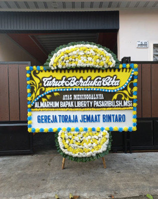 Papan Bunga Duka di Cilandak Barat