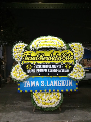 Papan Bunga Duka di Cilandak Barat