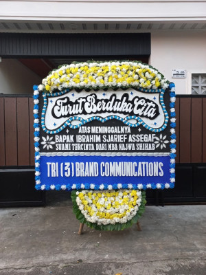 Papan Bunga Duka di Cilandak Barat